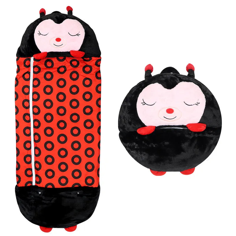 SnugPouch | Schlafsack und Kuscheltier für ruhige Nächte Marienkäfer Decorique.de