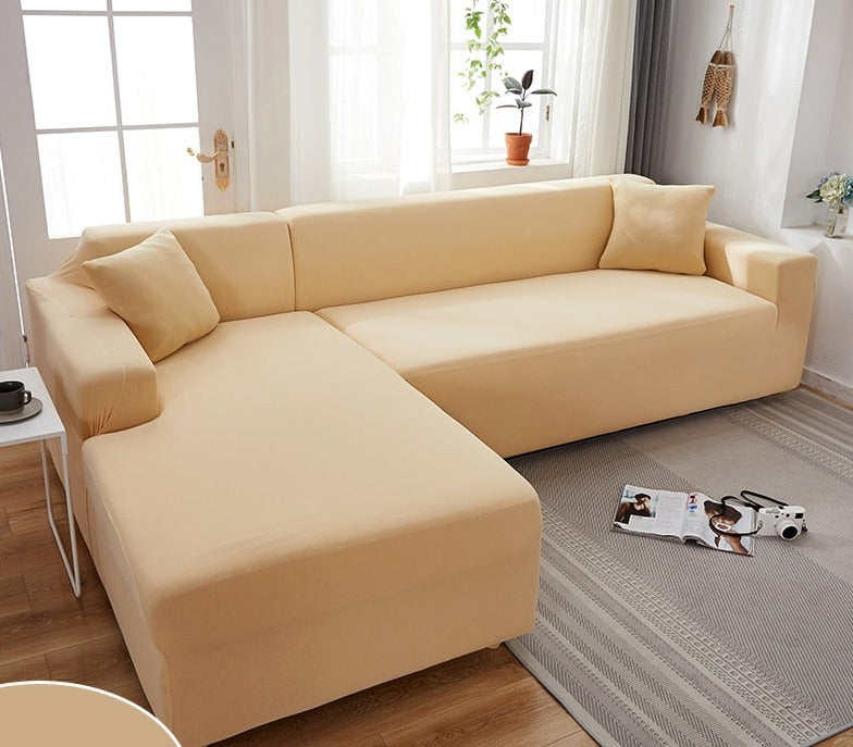 SofaShield | Wasserdichter Sofabezug Schutz Beige Decorique.de