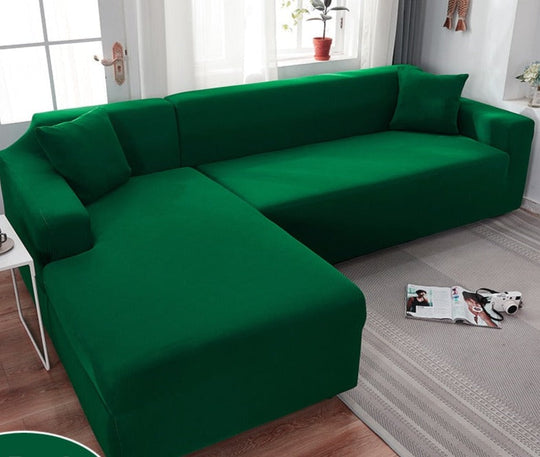 SofaShield | Wasserdichter Sofabezug Schutz Dunkelgrün Decorique.de