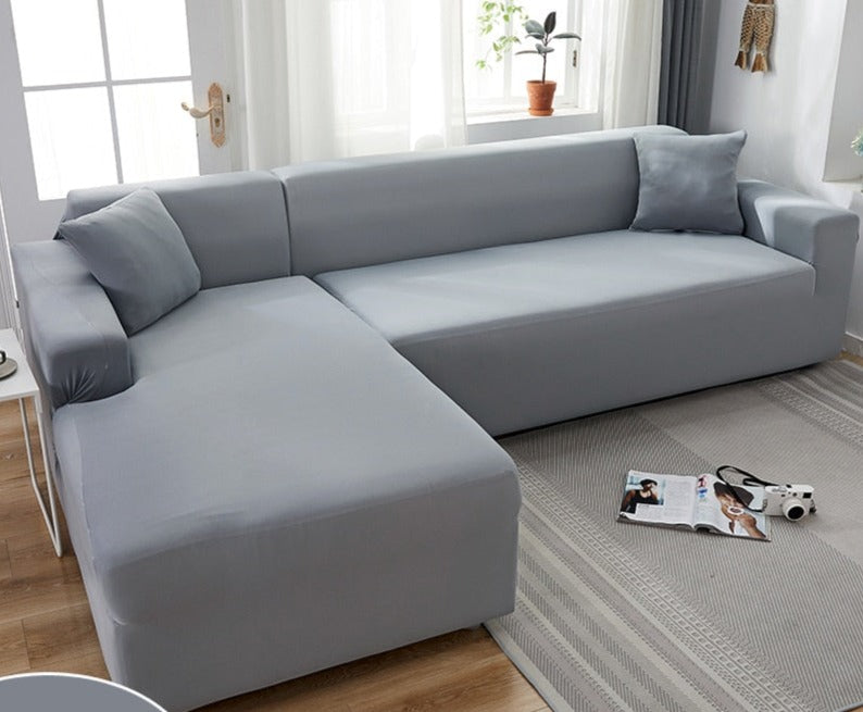 SofaShield | Wasserdichter Sofabezug Schutz Hellgrau Decorique.de