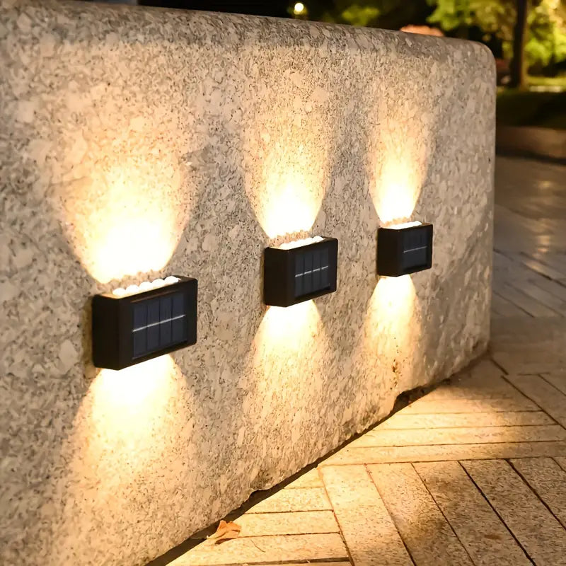 SolarGlow | Nachhaltige & Vielseitige Außenwandleuchte Decorique.de