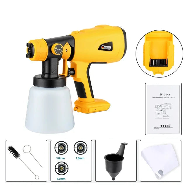 SprayMaster | Vielseitige Farbsprühpistole Gelb Decorique.de