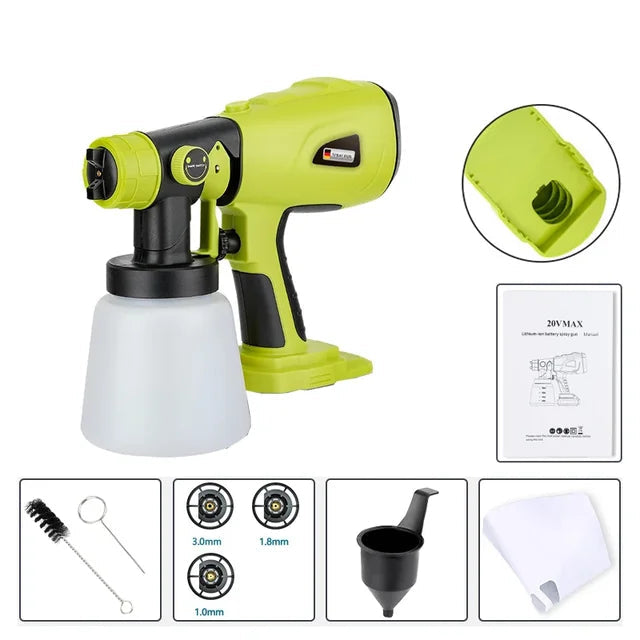 SprayMaster | Vielseitige Farbsprühpistole Grün Decorique.de