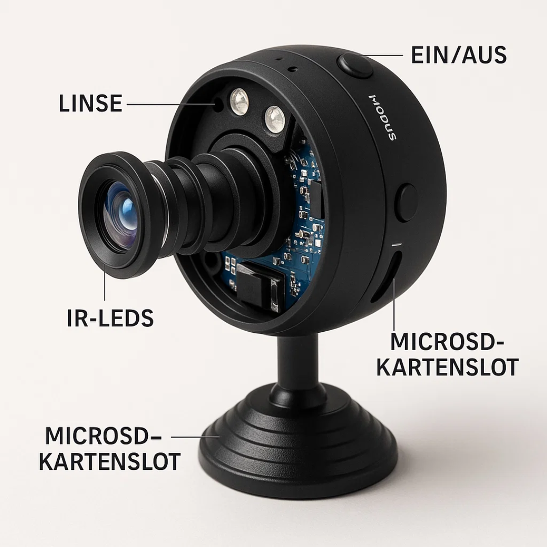 SpyCam | Magnetische 1080p WLAN-Minikamera Decorique.de