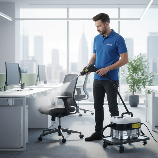SteamMax | 2500W Hochdruck-Dampfreiniger mit Handschuhen Decorique.de