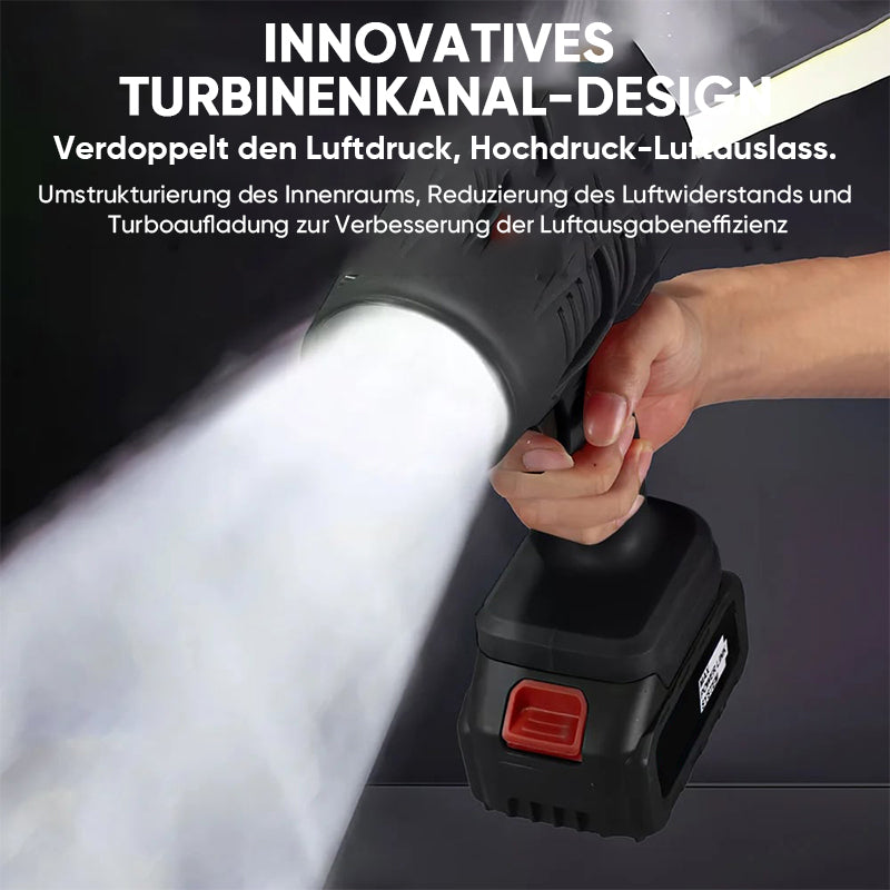 StormJet | Kabelloses 48V Turbo-Handgebläse für maximale Power Decorique.de