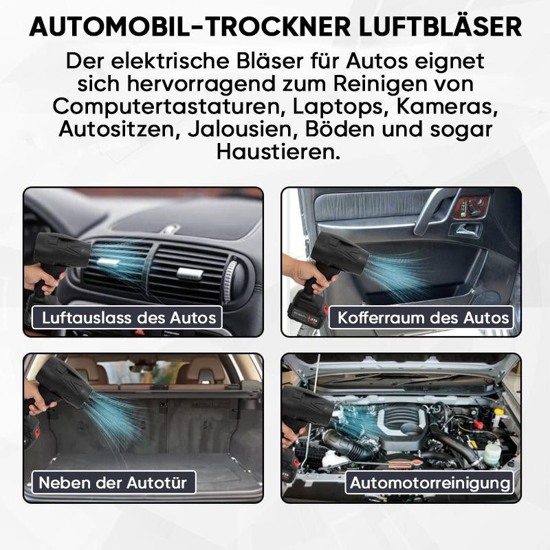 StormJet | Kabelloses 48V Turbo-Handgebläse für maximale Power Decorique.de