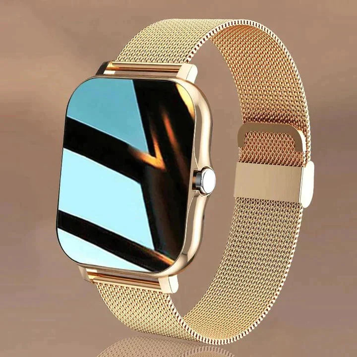 TimeCore | Hochwertige multifunktionale Smartwatch Gold Decorique.de