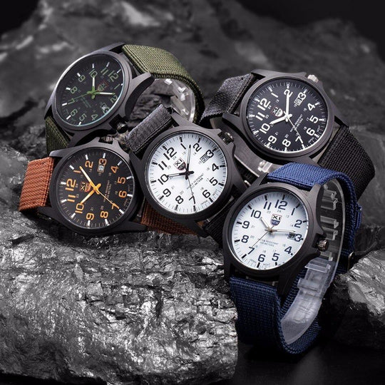 TimeForce | Robuste, vom Militär inspirierte Armbanduhr Decorique.de