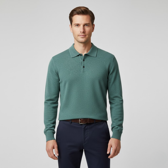 Valerio | Kaschmir Poloshirt – Eleganz in Reinform Decorique.de