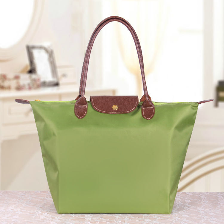 VeraTote | Oxford Schultertasche – Schick & Langlebig Hellgrün Decorique.de