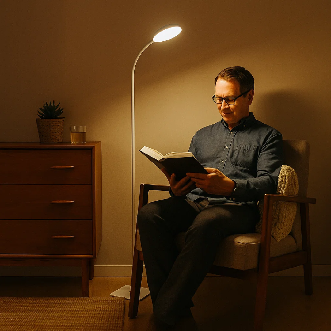 ViewBright | LED-Stehlampe im minimalistischen Design mit warmem Licht Decorique.de