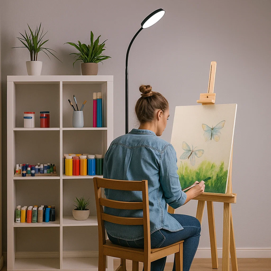 ViewBright | LED-Stehlampe im minimalistischen Design mit warmem Licht Decorique.de