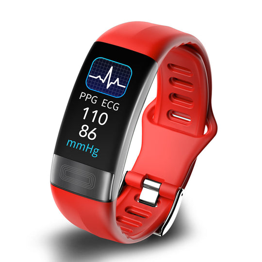 VitaBand | Intelligentes Gesundheitsarmband mit EKG & Schlafanalyse Rot Decorique.de