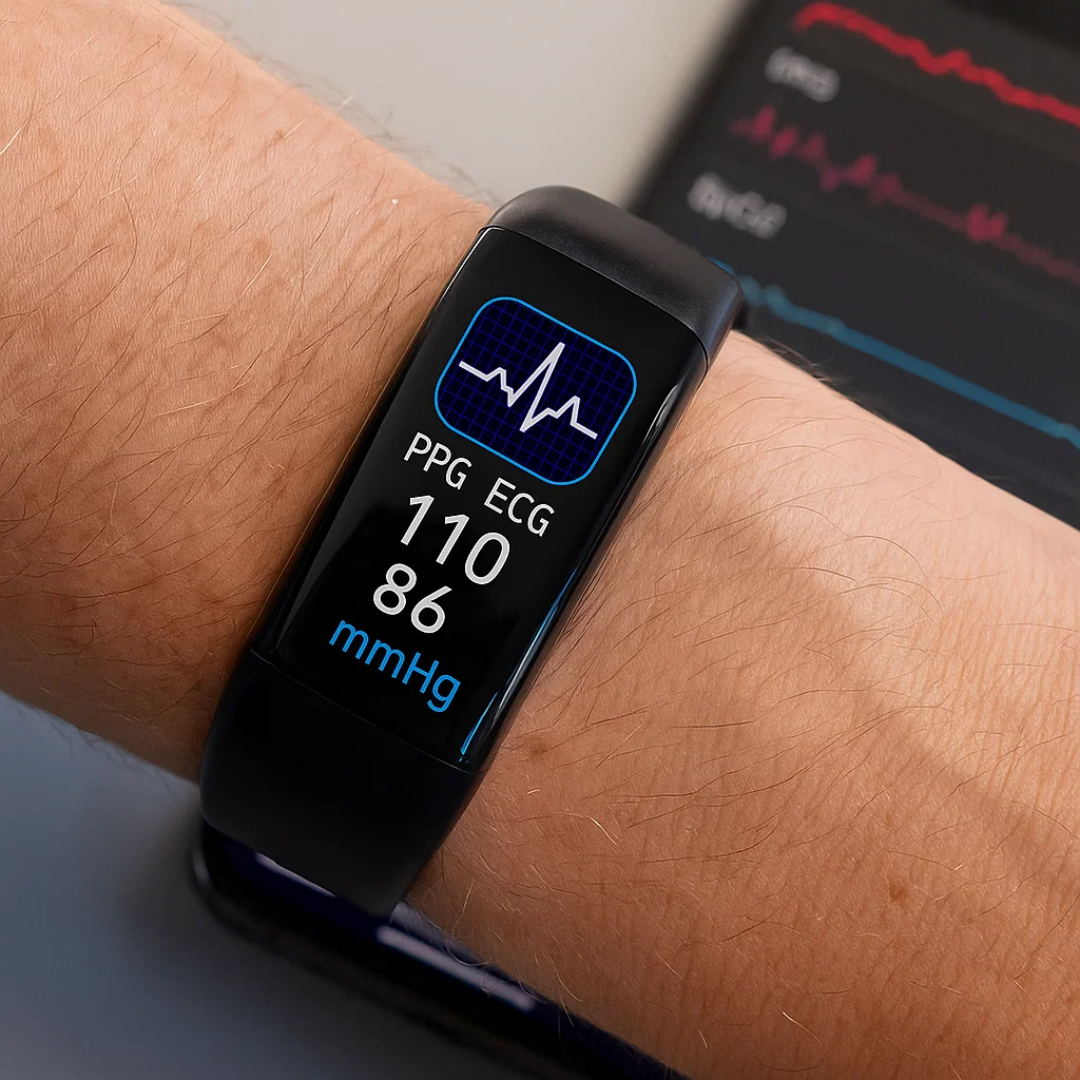 VitaBand | Intelligentes Gesundheitsarmband mit EKG & Schlafanalyse Decorique.de