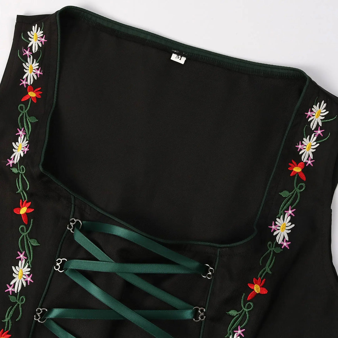 Wiesenglanz | Damen-Dirndlkleid im Traditionellen Oktoberfest-Stil Decorique.de