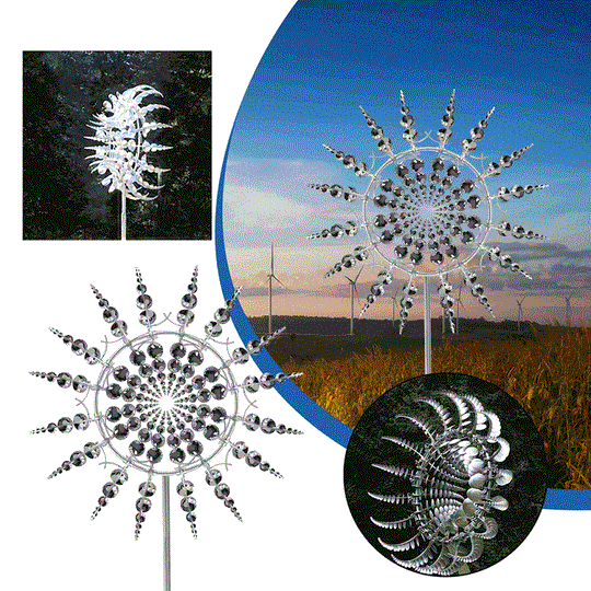WindDancer | Magische kinetische Garten-Windmühle Decorique.de